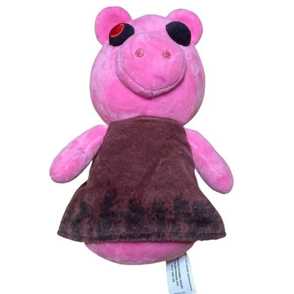 Roblox PIGGY Stuffed Animal Plush 8" Figure Toy Series 1 Collectible Pink - Picture 1 of 6